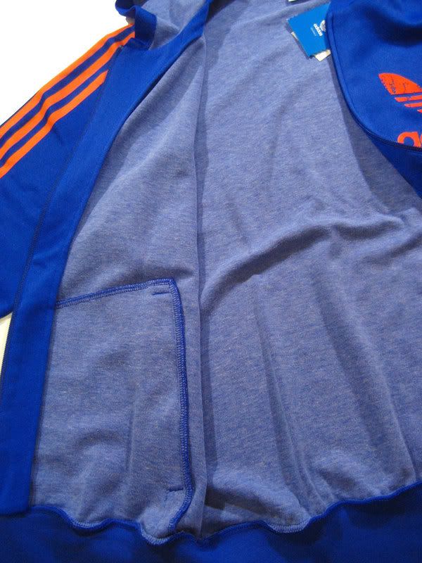 blue and orange adidas jacket